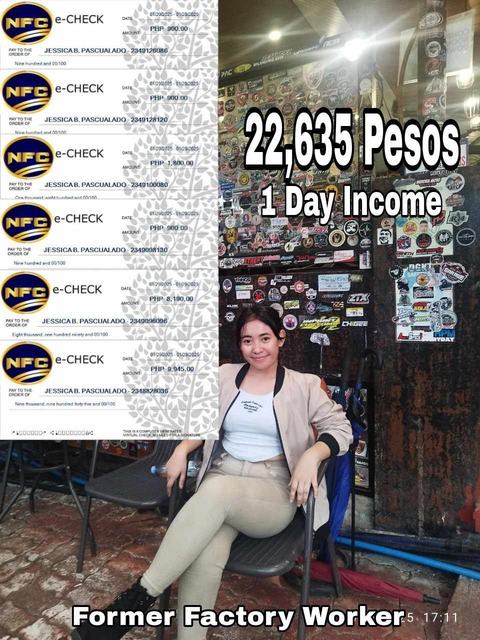 Community member result, shared as a picture